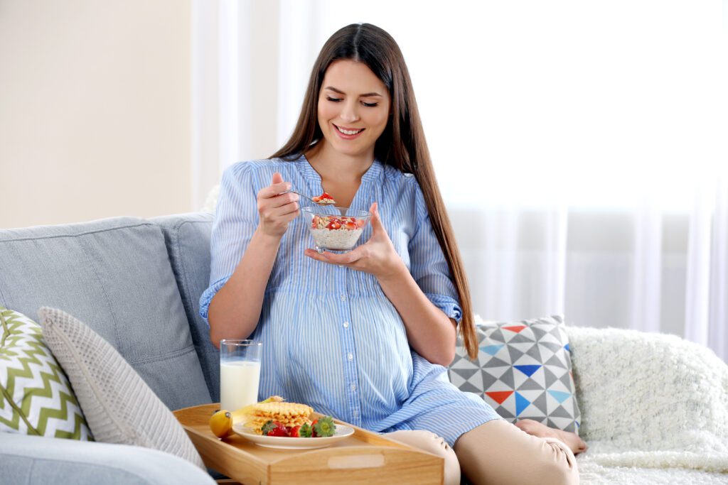 Dieta balanceada durante el embarazo