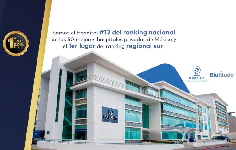 Raking de los mejores hospitales privados de México por Blutitude y Funsalud