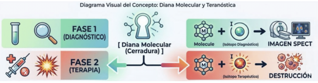 Teranóstica: El futuro de la medicina de precision oncologíca en Hospital Galenia. Hospital Galenia. Oncologia.